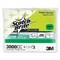 Scotch-Brite Professional Power Sponge, Teal, 2 4/5 x 4 1/2, PK5 3000CC - alternate 1